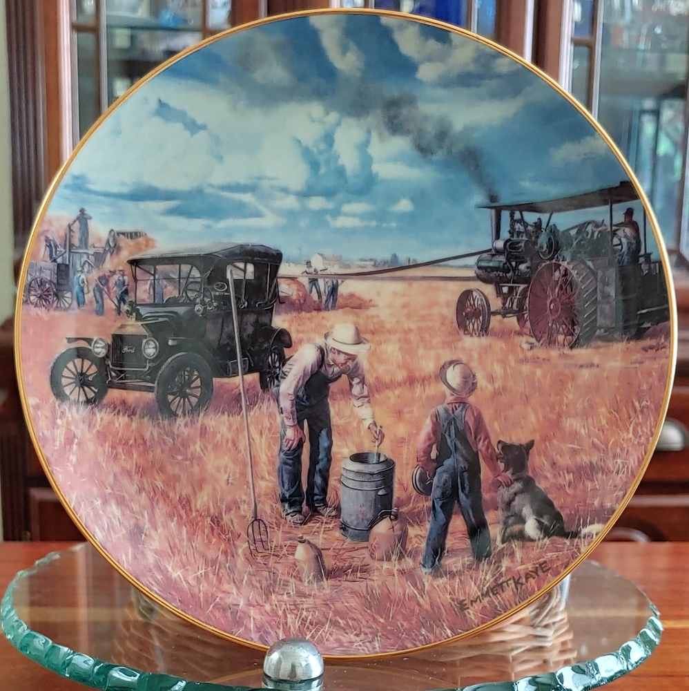 Emmett Kaye Bountiful Harvest Plate